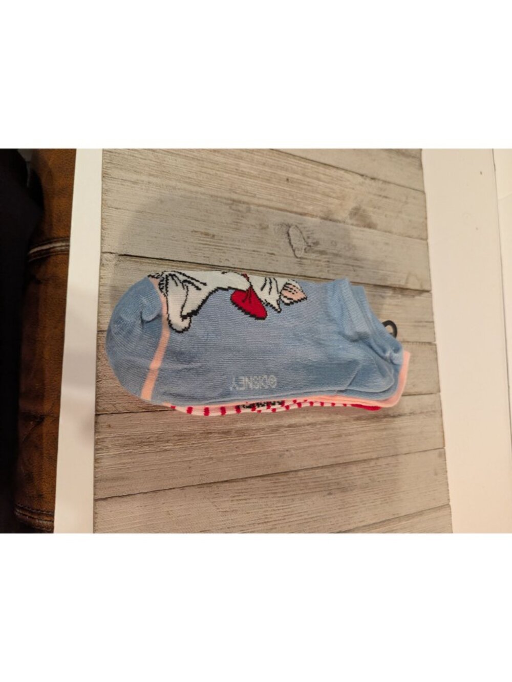 Disney Aristocats Marie Low Cut Socks Shoe Size 4-10 Set of 3 Pairs - Picture 5 of 5